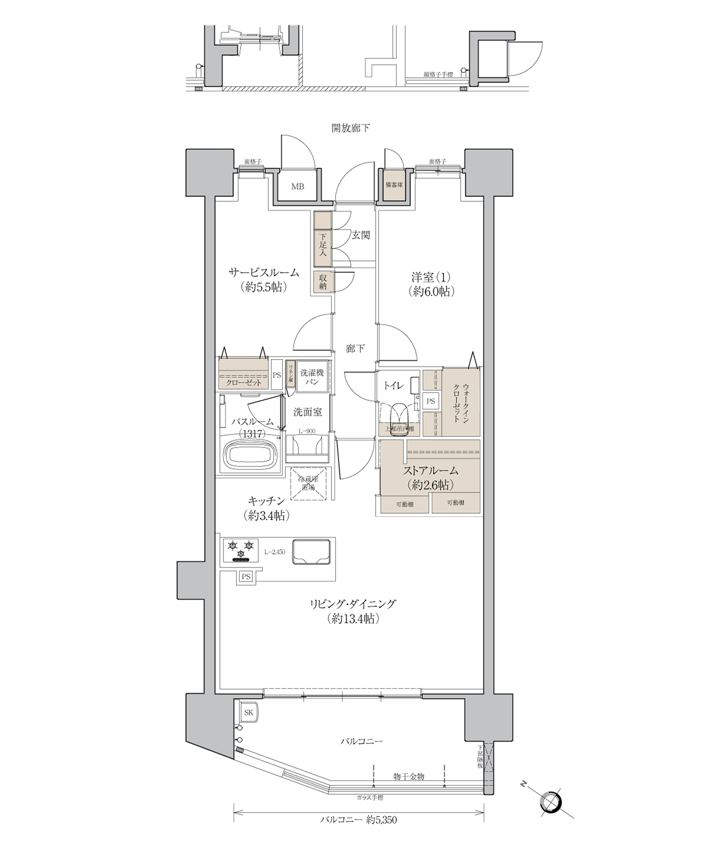 Btype store room plan