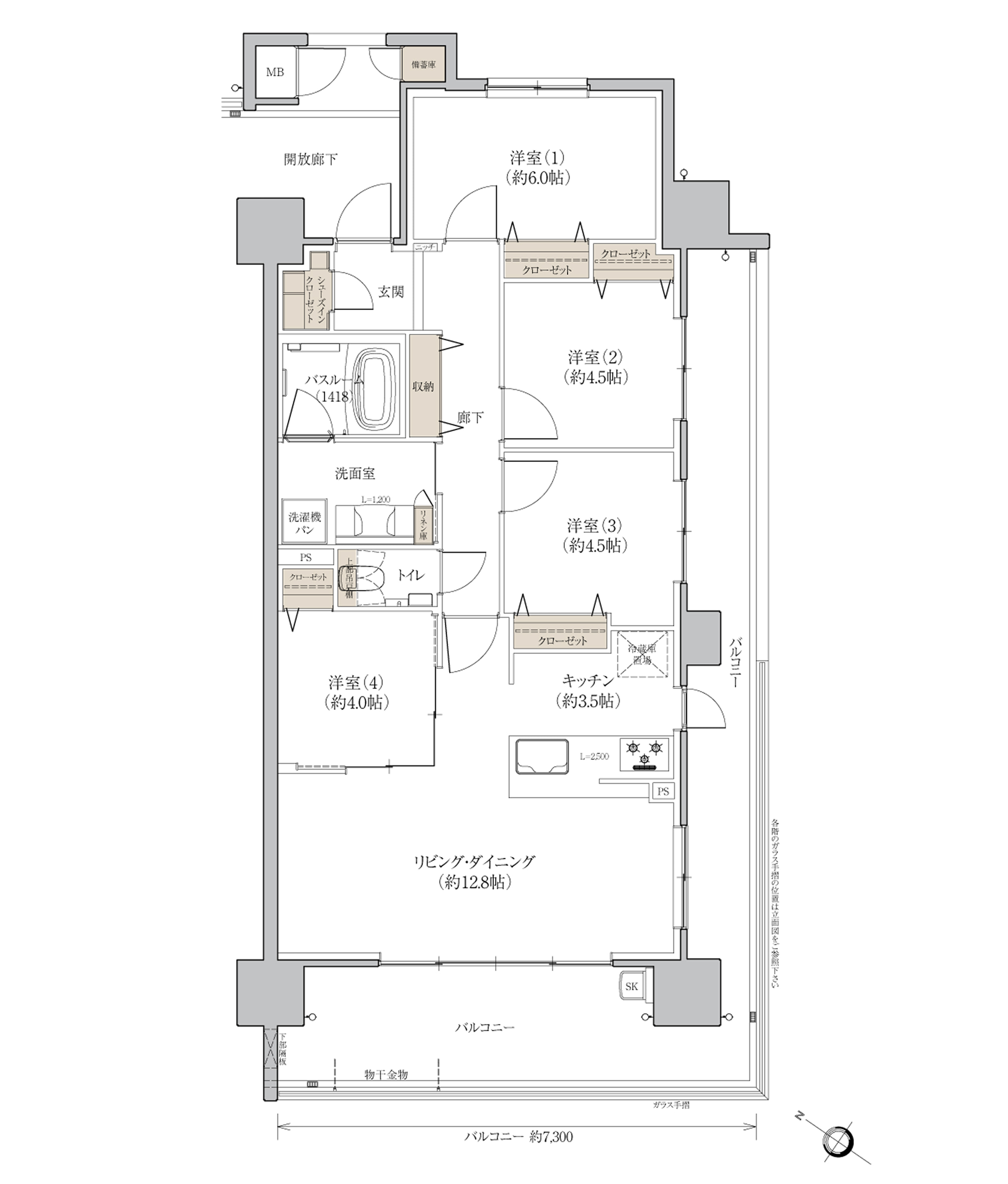 Btype standard plan