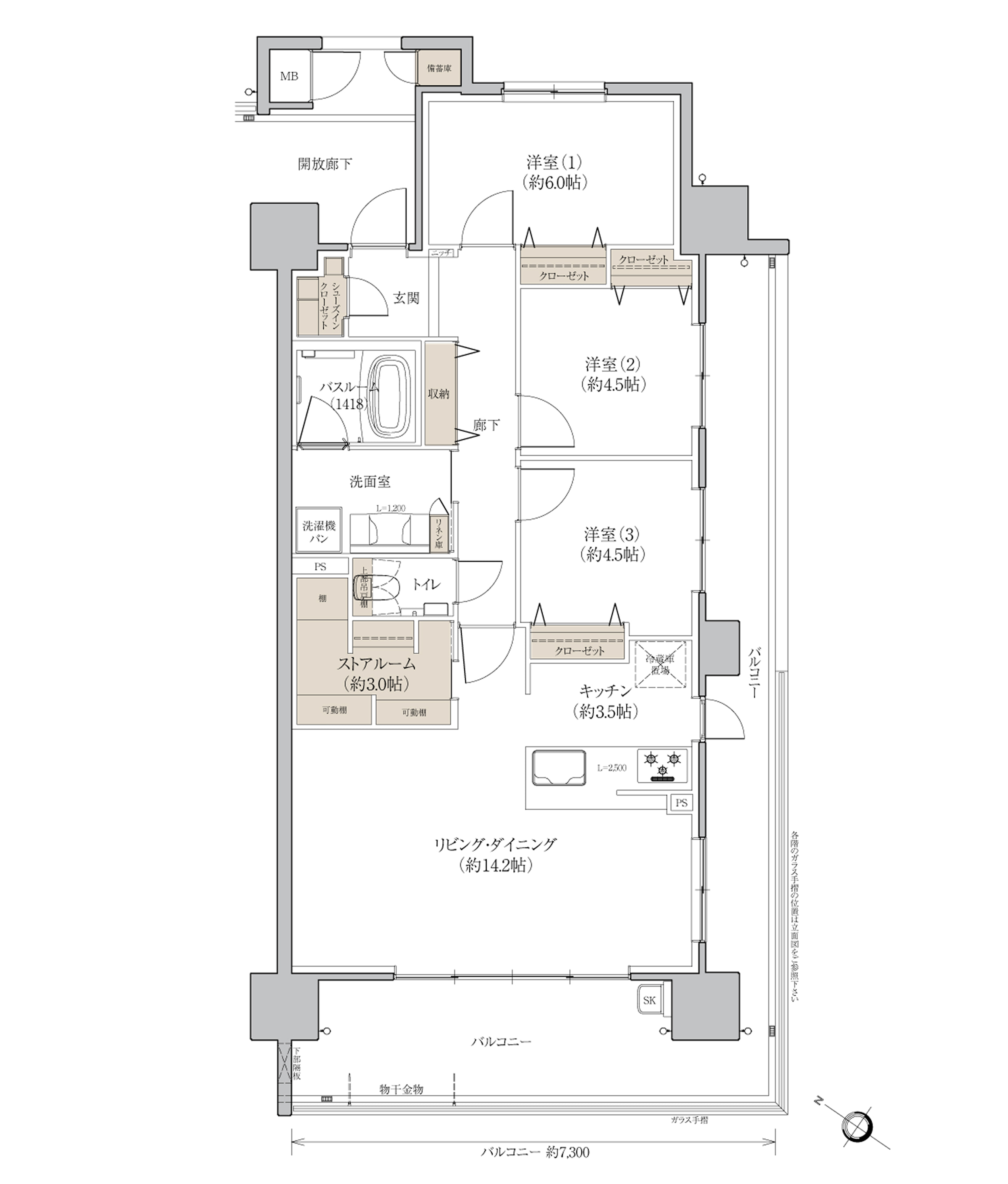 Ctype store room plan